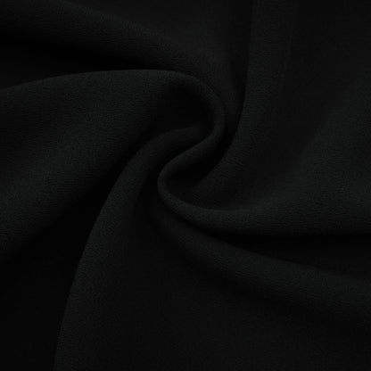 Suzanne Black Pleated Jacket & Trousers Matching Set